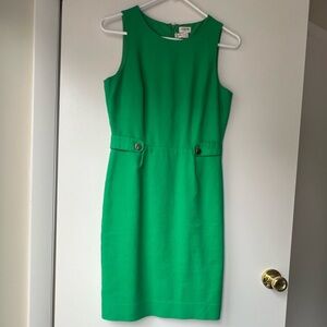 Kelly Green J. Crew Suiting Dress